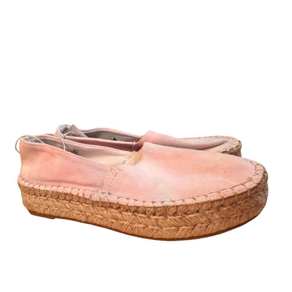 Anthropologie Splendid Laney Women's Pastel Tie Dye Espadrille 7.5 NWT summer